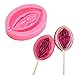 Freebily Novelty Silicone Mould Women Genital Shape Chocolate Mould Cake Baking Mould Fondant Cake Decoration Baking Tools Pink One Size