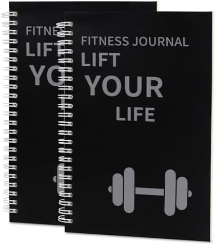 Fitness Journal,Workout Journal for Women & Men, A5 Size(5.5