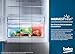 Beko RCNE366E70ZXBRN bPRO700 freistehende Kühl-/Gefrierkombination, großer Kühlschrank, 323 l Gesamtrauminhalt, HarvestFresh, NoFrost, leise, SmoothFit, 0°C-Zone, Dark Inox