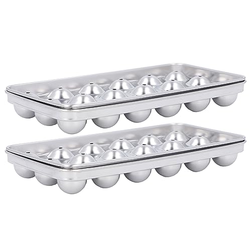 Bandeja para cubitos de hielo de acero inoxidable 18 ranuras miniatura 2