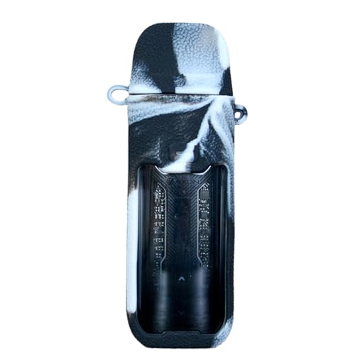 RUIYITECH Custodia protettiva in silicone per Vaporesso Luxe XR Max Kit (nero bianco)