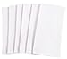 Chateau Easy-Care Cloth Dinner Napkins - Set of 12 Oversized (20 x 20 inches) (White)