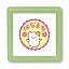 はなまる／ハムスター／インクカラー：ピンク