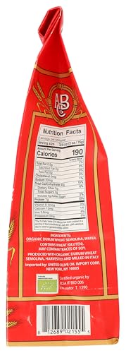 Partanna Organic Premium Pipette Rigate Italian Artisanal Pasta - 14 oz