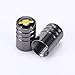 TK-KLZ 5Pcs Chrome Car Tire Valve Stem Caps for Chevrolet Cruze Camero Malibu Captiva Silverado Colorado Aveo Corvette Decorative Accessory