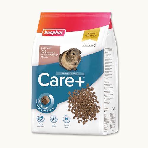 Beaphar - Care+ Pienso Super Premium para Cobayas- 1.5kg-Contiene...