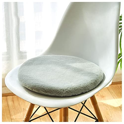 Coussin de chaise antidérapant rond en mousse à mémoire de forme lavable - 2