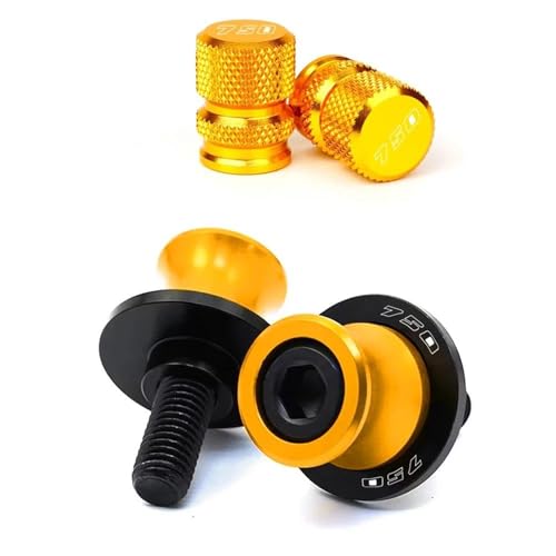 Bobine bras oscillant M10 pour Z750 Z750S Z750R vis support or