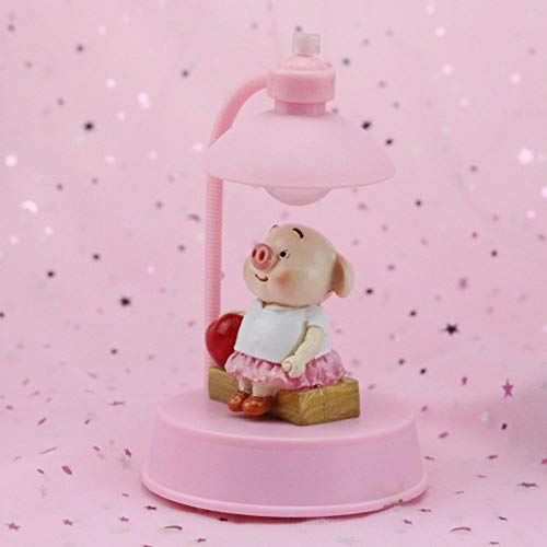 Petite statue cochon rose pour égayer un bureau triste et monotone - 3