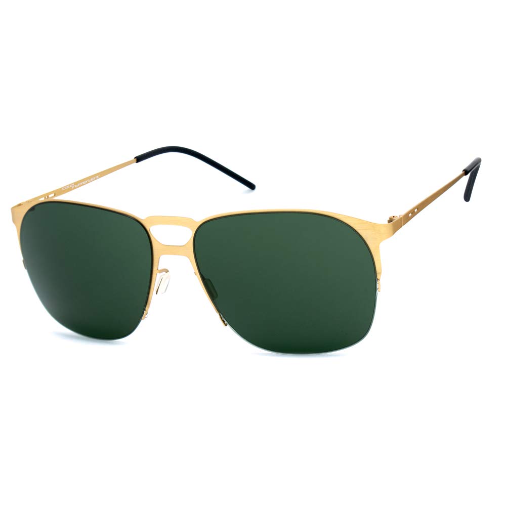 Italia Independent Women’s 0211-120-120 Sunglasses, Gold (Dorado), 57