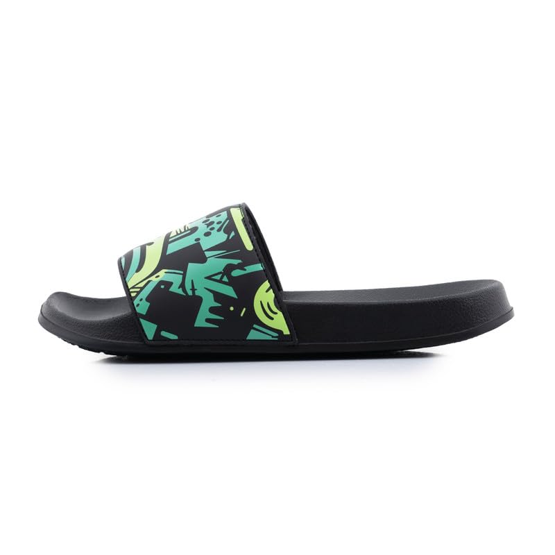 arvan Mens Abstract Print EVA Sliders | Lightweight Slip-On Slippers with Cushioned Sole | Casual Open-Toe Slides-picture-56