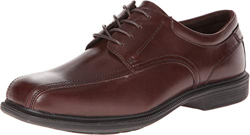 Image of Nunn Bush Men's Bartole Street Bicycle Toe Oxford Lace Up with Kore Slip Resistant Comfort Technology