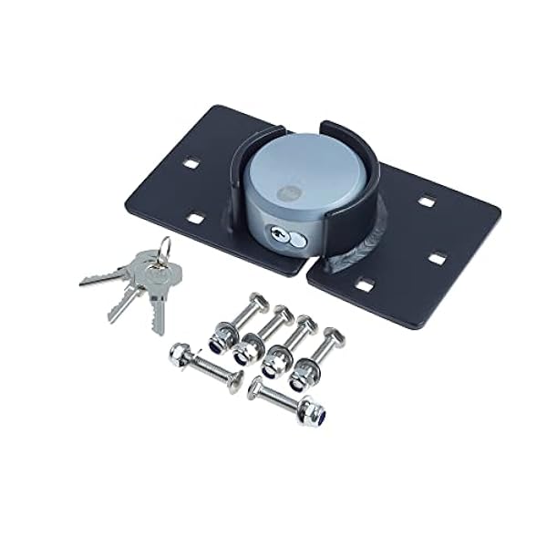 Yale Y400/65/57/1 Cerradura de Furgoneta, Negro/Plata