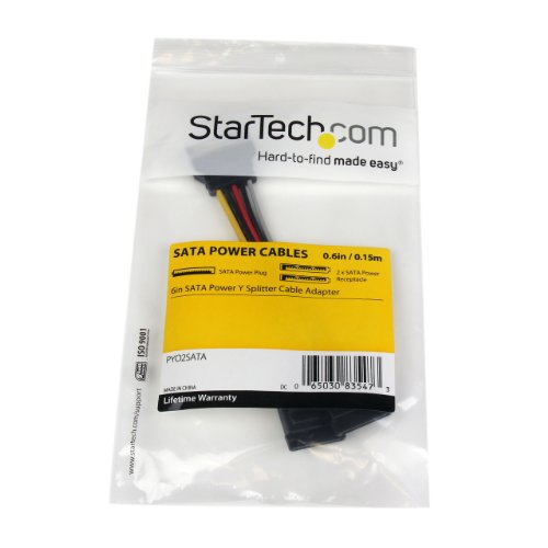 StarTech Cabo Lightning para USB 17, 1 SATA para 2x SATA, Multi Color