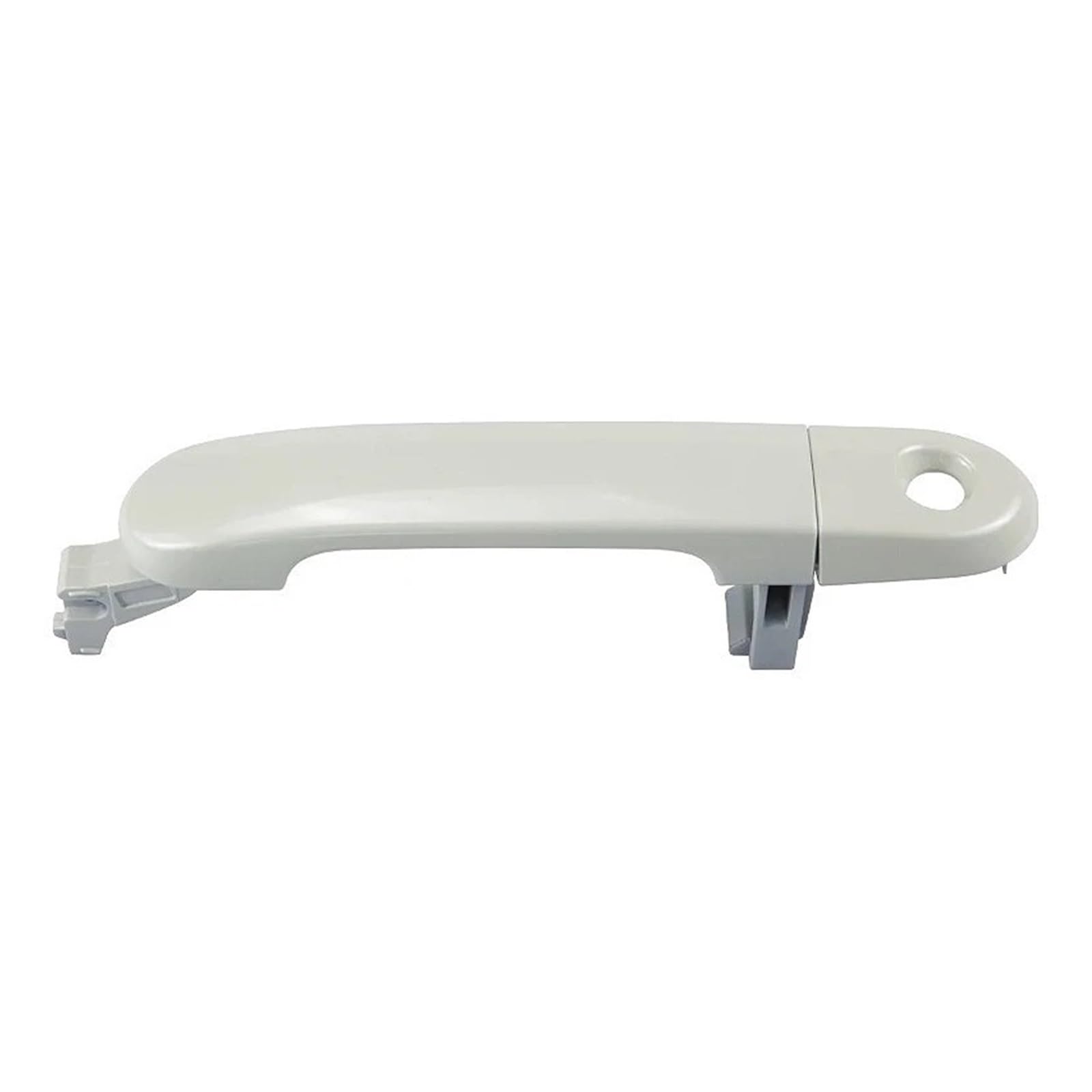 Pacsci White Front Left Car Outer Door Handle For Nissan For Versa 2007-2012 For Tiida 2007-2011 82640-El12a 82641-El12a Car Exterior Door Handle Front Left(White Front Left)