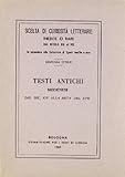 SCELTA DI CURIOSITÀ LETT. DAL SEC. XIII