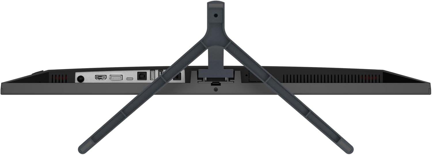 Hinteren view of the JVC monitor showing various input ports.