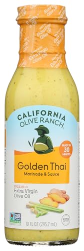 CALIFORNIA OLIVE RANCH Golden Thai Marinade & Sauce, 10 FZ