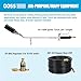 Goss KP-414M-H Propane Torch Kit for Roofing, Heating, and Weed Burning, Brass, 26