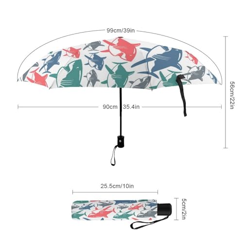 Parapluie voyage robuste cartoon cat pour en finir avec la pluie imprévue - 2
