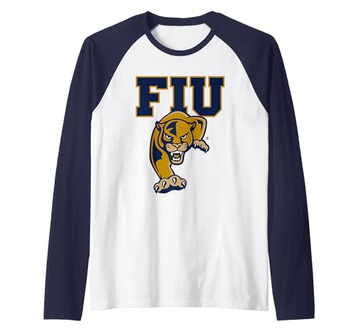 Florida International Golden Panthers Icon Raglan Baseball Tee