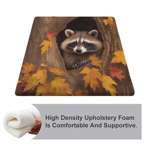 Coussin de sol de méditation en mousse à mémoire de forme imprimé poétique - 4