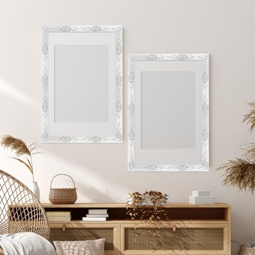 ZTVOWTO Wandleisten Selbstklebend, Deckenleisten Selbstklebend, 3D Deckenleisten Styropor füR Spiegelkanten, MöBel, TüRrahmen, Decken, Wohndekoration (Weiß mit Gold, 500cm*3.6cm)