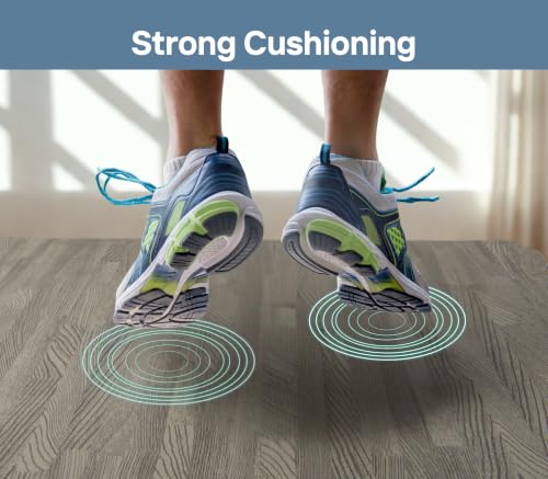 Image of Art3d 48 Sq.Ft Eva Puzzle Exercise Mats, 24 inchx24 inch x 1 /2 inch Thick Foam Interlocking Tiles for Flooring, Workout, Gym Equipments, Pack of 12, Grey Oak
