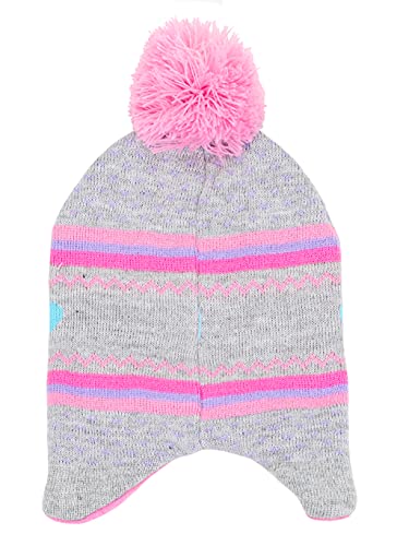 Nickelodeon Girls' Toddler Paw Patrol Hat and Mittens Cold Weather Set, Red/Black, Age 2-43