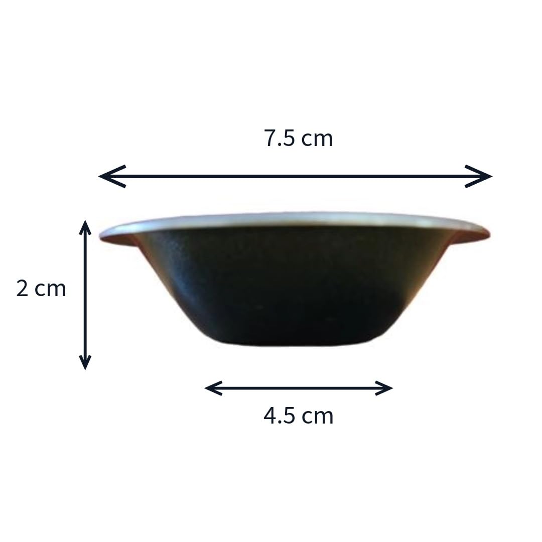 MALI'S 43026, Formy do makaronu De Nata, zestaw 6 foremek, Ø 7 cm x wys. 2,5 cm, powlekane aluminium