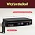 Pyle 5.2 Channel Bluetooth Home Theater Amplifier, 240 watts Peak Power, Microphone Input with Echo for Karaoke, ARC Hi-Def Input, USB-A Input with MP3 Player, FM Radio - PT875BT
