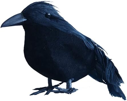 Horror Shop Petit Corbeau Noir 12 Cm Amazon Fr Cuisine Et Maison