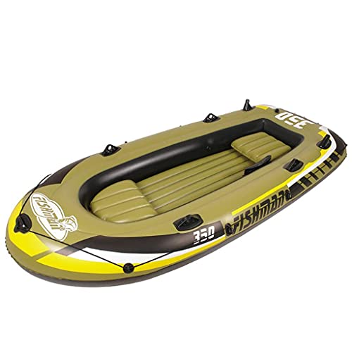 Kayak Gonfiabile Gonfiabile in Gomma, Barca Facile da Gonfiare e Sgonfiare, Cuciture Termosaldate, PVC di Alta qualità, Perfetto per Nuoto, Piscina, Spiaggia, Sport Acquatici per Bambini
