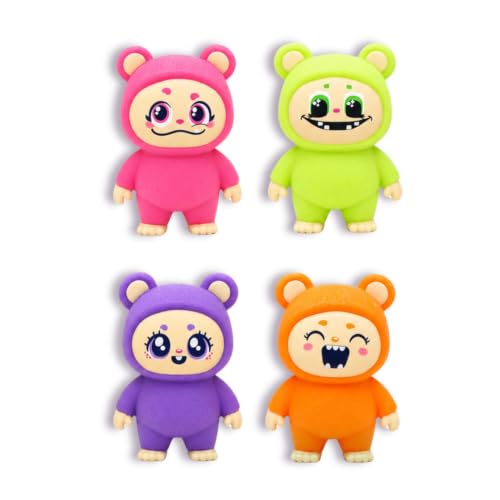 Oddi-Dahs Squishy Bunbit Slow Rising Toy 4930 (4 Standing, Squeezy Cubkin)