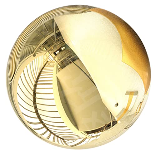 PHENOFICE Reflektierende Edelstahlkugel 18cm Spiegelkugel Gartendekoration Polierte Metallkugel Für Garten Terrasse Außendeko