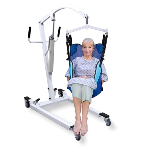 Vive Hydraulic Patient Lift for Home Use with Sling - Portable, Medical