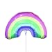 Produktbild Talking Tables We Heart Unicorns Riesenluftballon, Regenbogen in Pastellfarben, für Kindergeburtstage, 80 cm Durchmesser