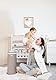 Ubbi Steel Diaper Pail, Odor Locking, No Special Bag Required, Award-Winning, Registry Must-Have, Taupe