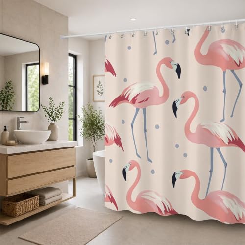 Rideau de douche imperméable lavable avec ourlet lesté
