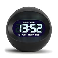 Braun Klassieke analoge wekker met sluimeren en licht, stil kwartsuurwerk, Crescendo piepalarm in zwart, model BC12B (2Pack Braun Klassieke analoge wekker met sluimeren en licht, stil kwartsuurwerk, Crescendo piepalarm in zwart, model BC12B (2Pack