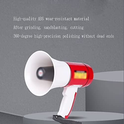 拡声器 ミニ 35 ワットハンドヘルドメガホンポータブル Usb 拡声器スピーカーチアリーダーと警察使用メガホン拡声器メガホン 大音量