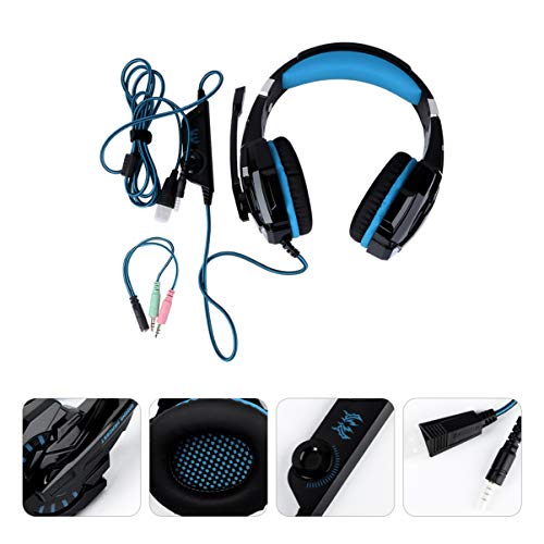 Casque gaming confort optimal UPKOCH doté de LED éclairantes pour PC - 7