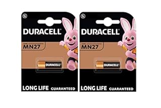 2X Duracell MN27 27A A27 8LR732 (2 Blister Da 1 Batteria) 2 pile