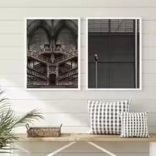Affiches et bâtiments décoration murale salon toile avec cadre 21x30