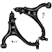 Detroit Axle - Both (2) Front Lower Driver & Passenger Side Control Arm and Ball Joint Assembly For - 2006-2010 Jeep Commander - [2005-2010 Jeep Grand Cherokee NO SRT]