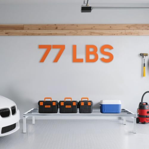 Image of MorningRo 2 Pack Dunnage Rack 48 inch Long x 24 inch Wide, 7.9 inch Height