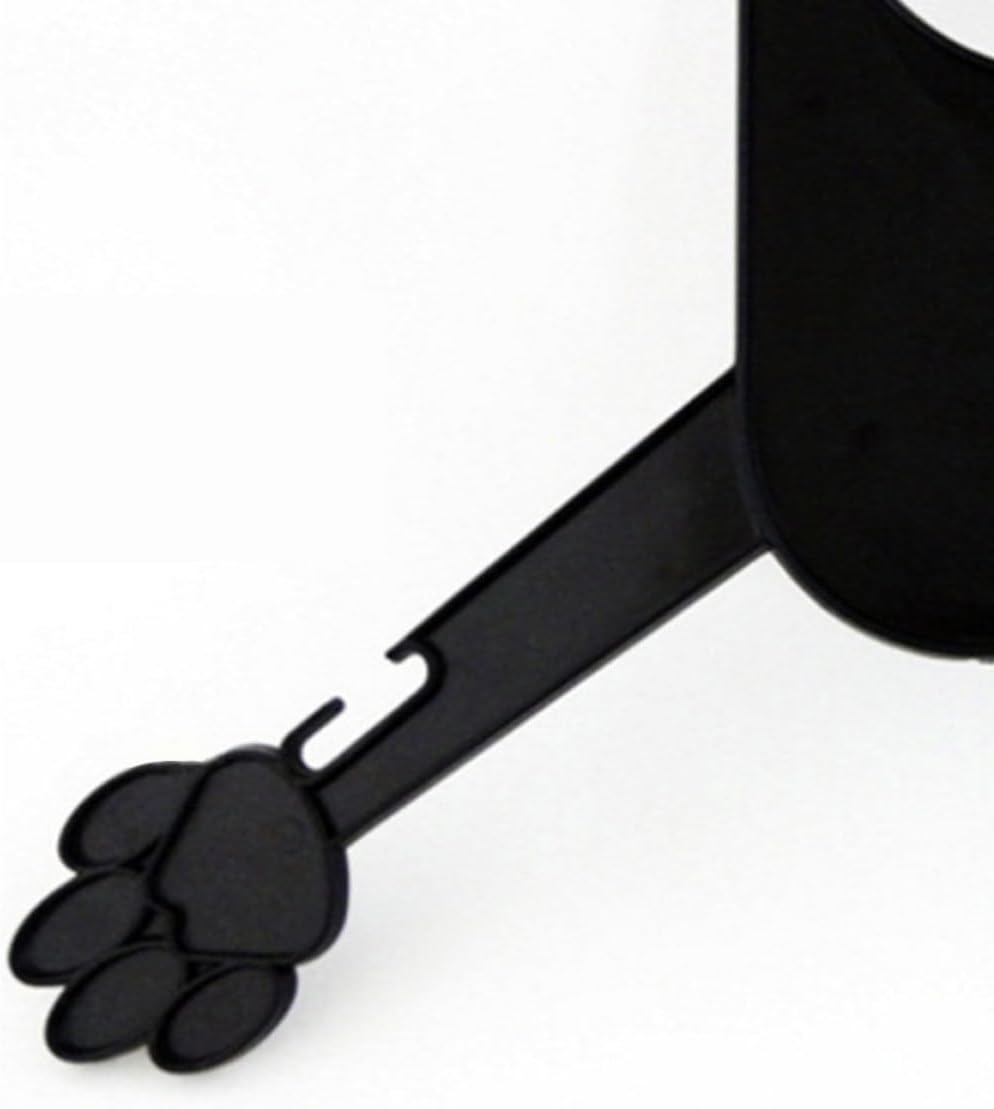 8pcs PET Clothes Hangers Plastic Small Design Black for PET Clothing image 3