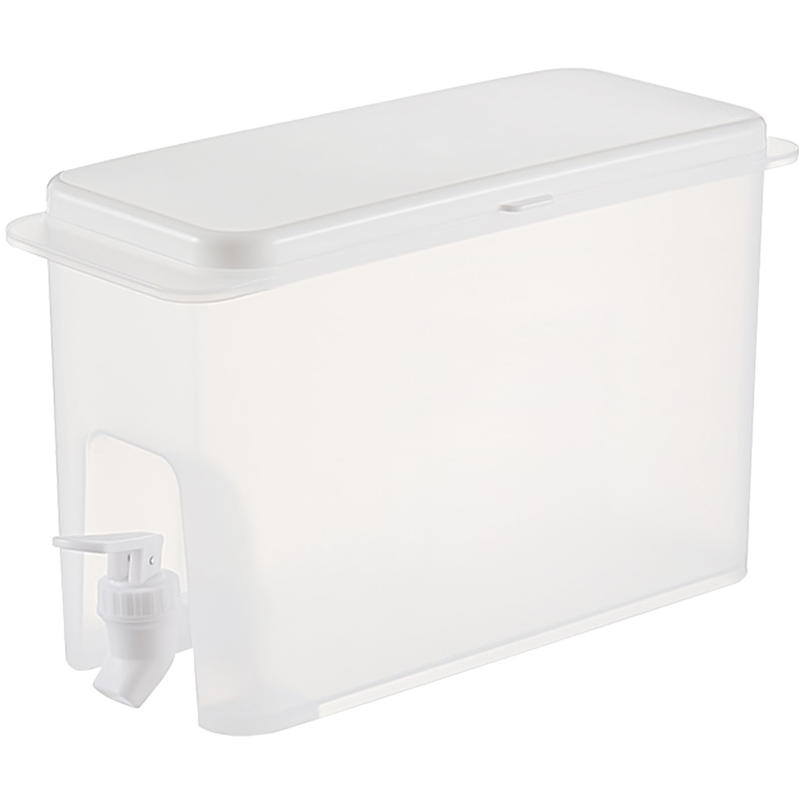 Xinsheinelry 3.5L Large Capacity Clear Cold Beverage Dispenser with Leak Proof Spigot for Family Gatherings Outdoor Picnics Kitchen Use Fruit Teas Bucket with Faucet
