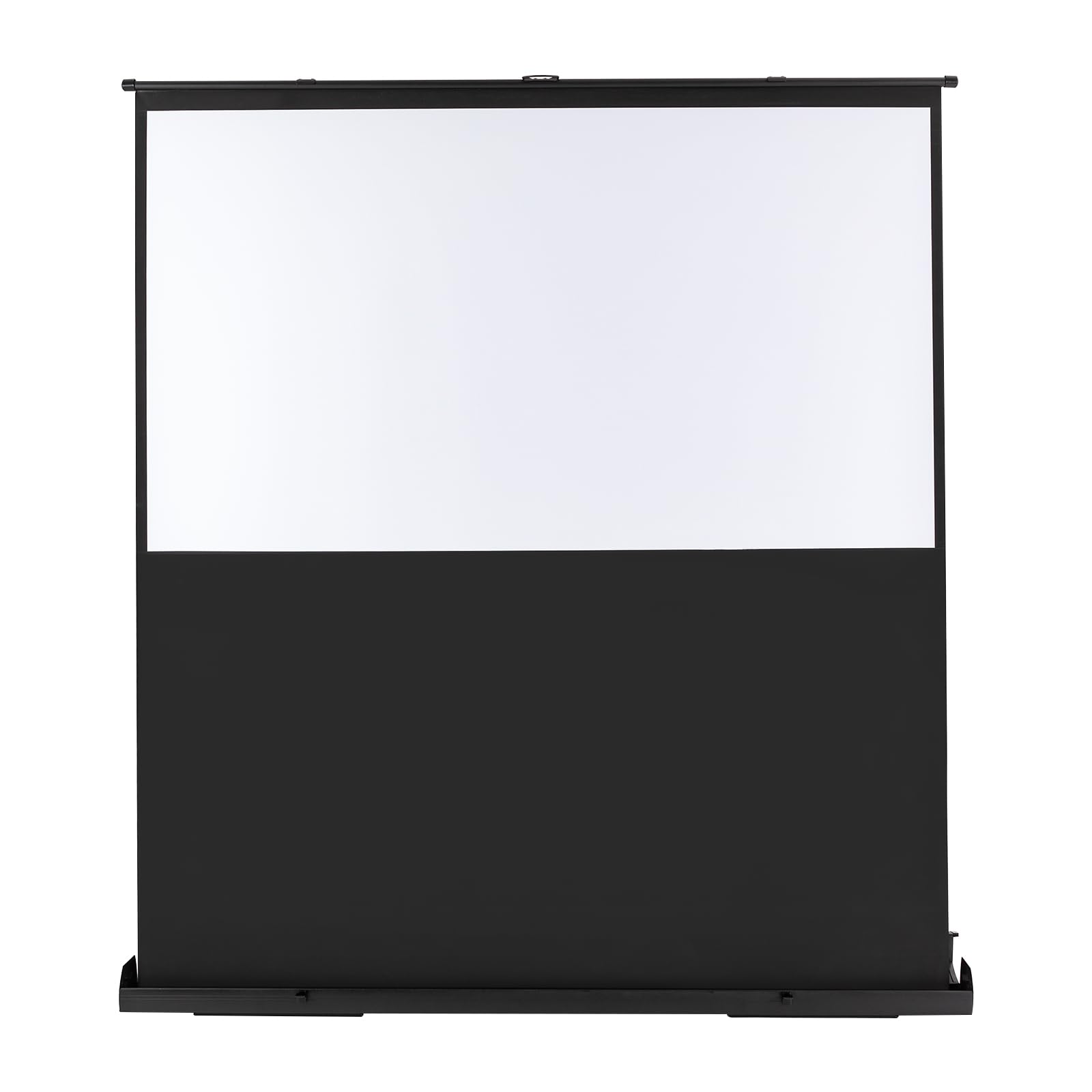 Proiettore di tela portatile 170 x 200 cm Home Cinema Proiettore Regolabile Altezza Schermo di Proiezione Ultra Proiettore Tela Proiettore Da Pavimento Schermo