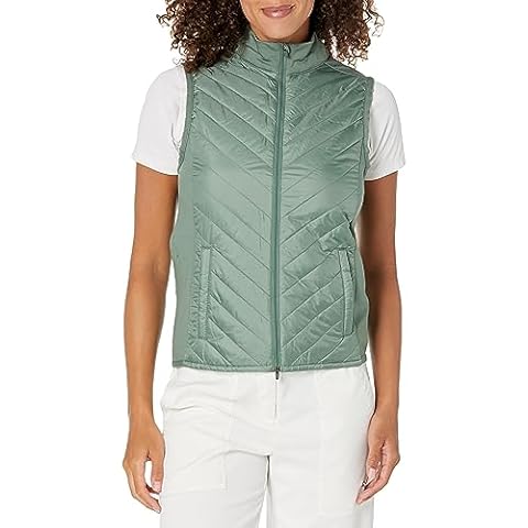 PUMA Women's Eucalyptus Quilted Vest Cover